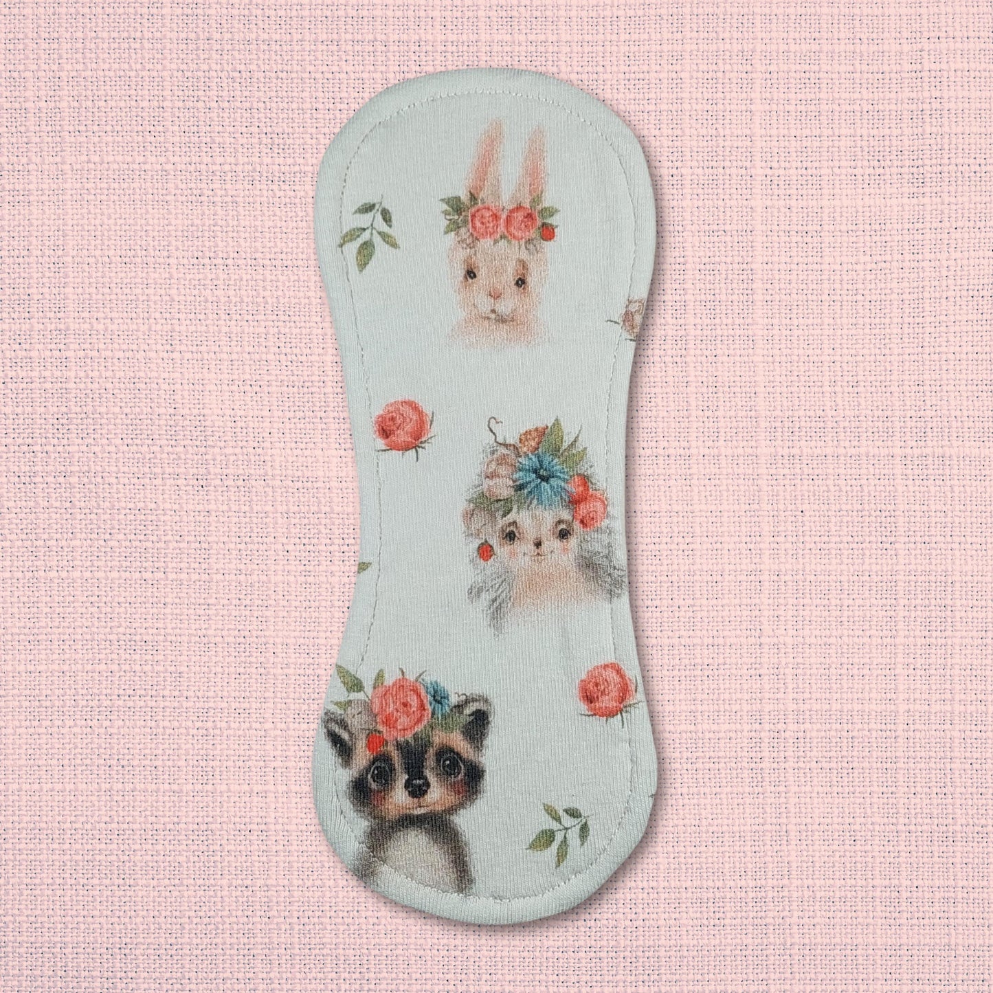 Slipeinlage ohne Flügel - Motiv: Blumenkranz