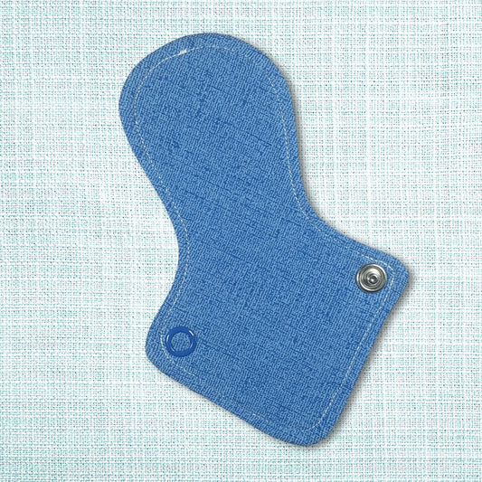 Slipeinlage mit Flügeln für Strings / Tangas – Motiv: Jeans Optik