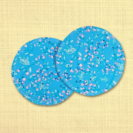 Stilleinlagen - Motiv: blaue Blumen