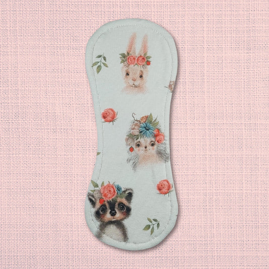 Slipeinlage ohne Flügel - Motiv: Blumenkranz