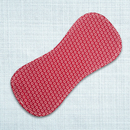 große Slipeinlage ohne Flügel - Motiv: rote Kringel